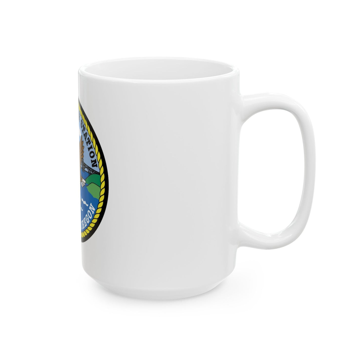 USCG Group Air Station North Bend (U.S. Coast Guard) White Coffee Mug