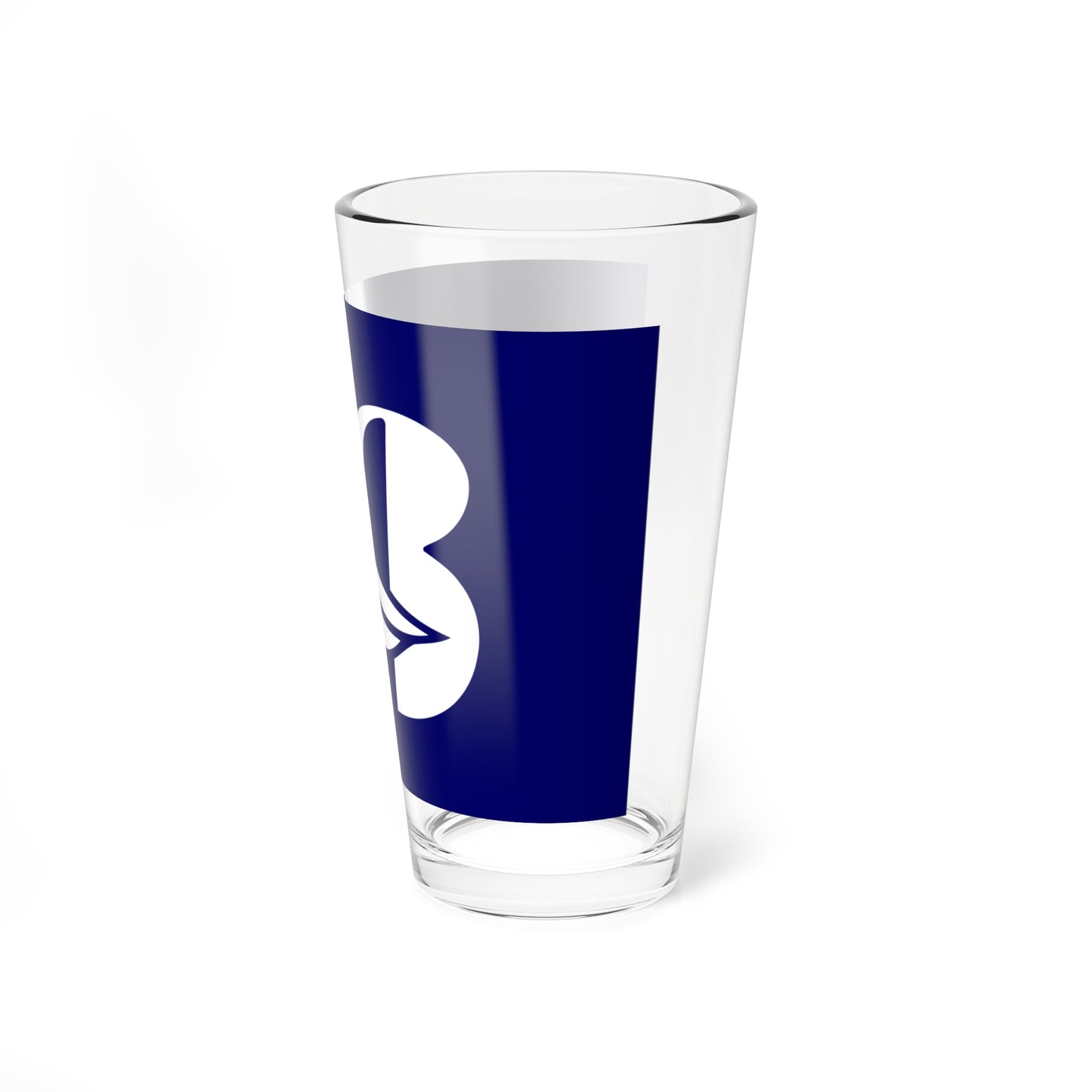 Flag of Abira Hokkaido variant (Japan) Pint Glass 16oz