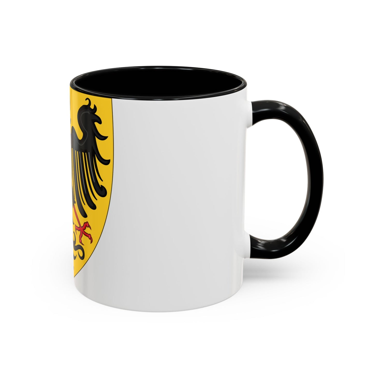 Shield and Coat of Arms of the Holy Roman Emperor (c.1300-c.1400) - Accent Coffee Mug
