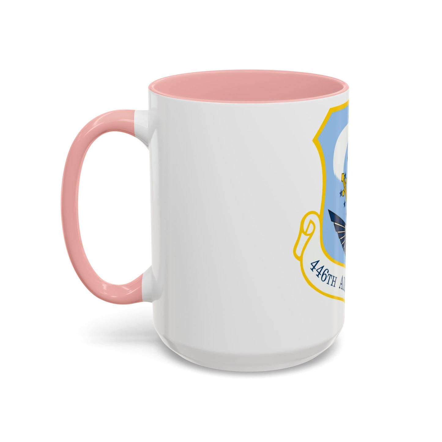 446th Airlift Wing (U.S. Air Force) Accent Coffee Mug
