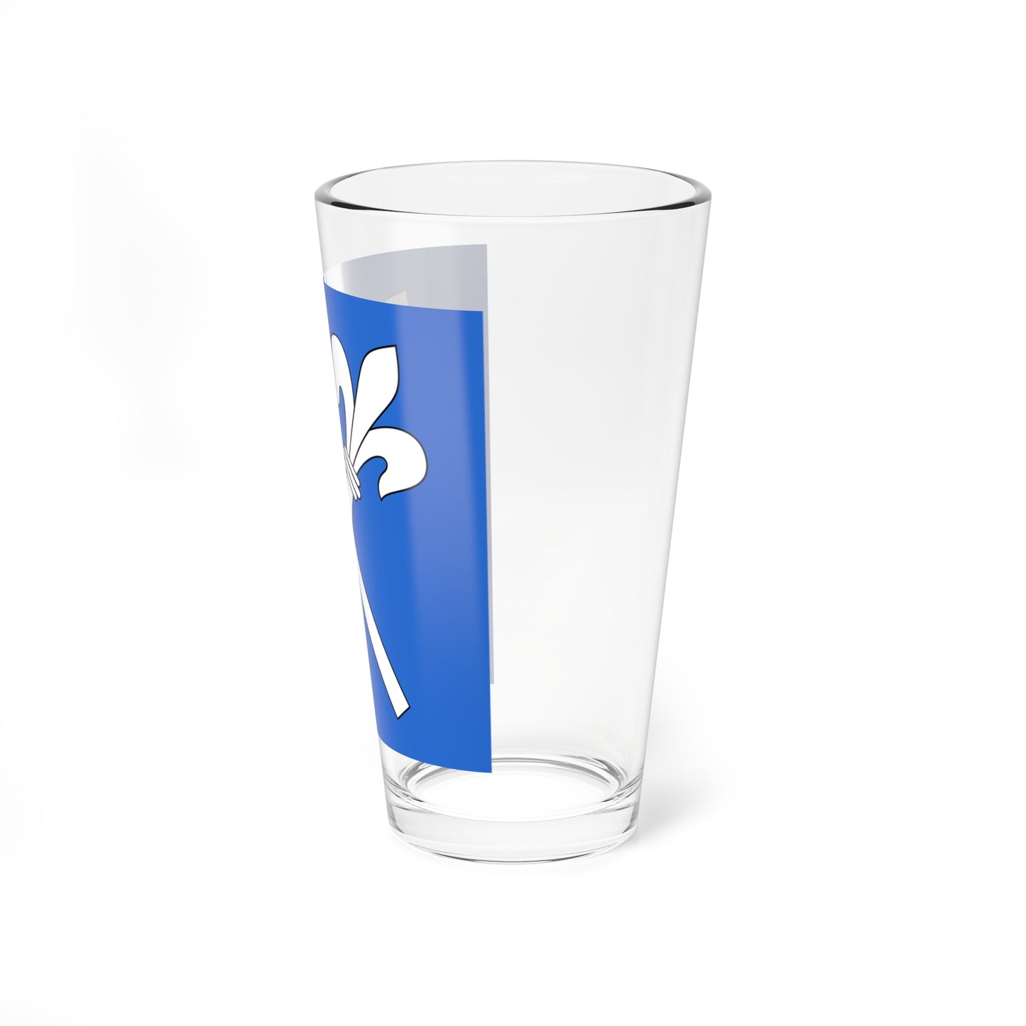 CHE Fluntern ZH Flag (Switzerland) Pint Glass 16oz