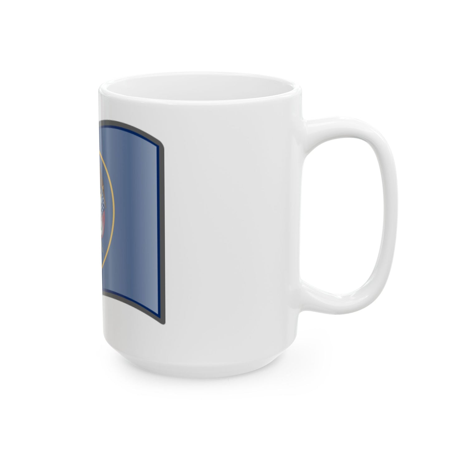 Nuvola flag of Utah (United States) White Coffee Mug