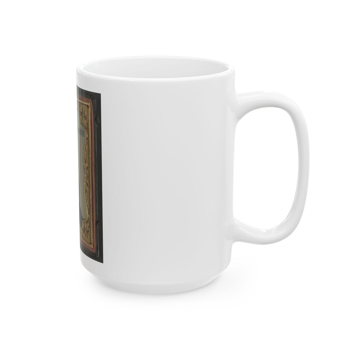 Unidentified Soldier In Union Hospital Steward Uniform (U.S. Civil War) White Coffee Mug