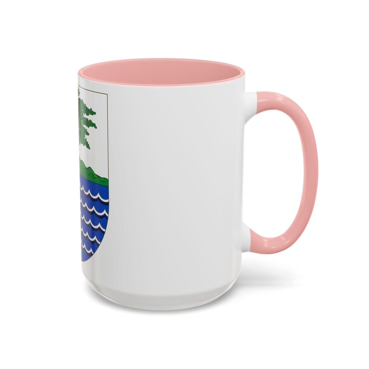 Coat of Arms of the Portuguese and Spanish Guinea - Accent Coffee Mug