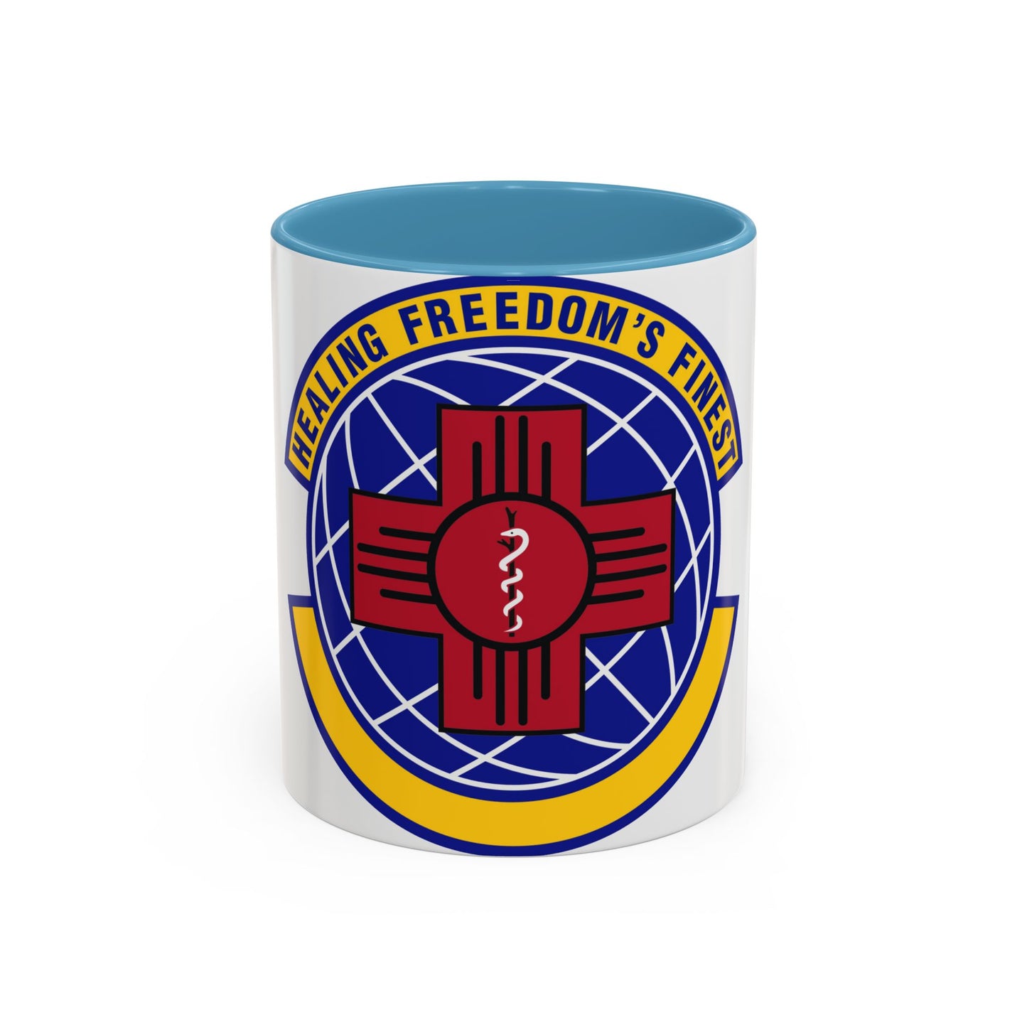 377 Healthcare Operations Squadron AFGSC (U.S. Air Force) Accent Coffee Mug