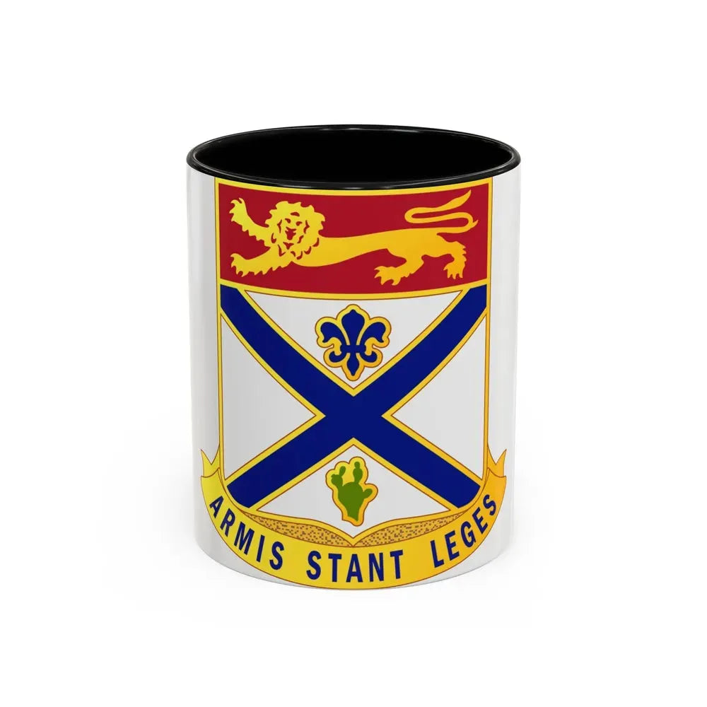 169th Infantry Regiment (U.S. Army) Accent Coffee Mug 11oz Black - Go Mug Yourself