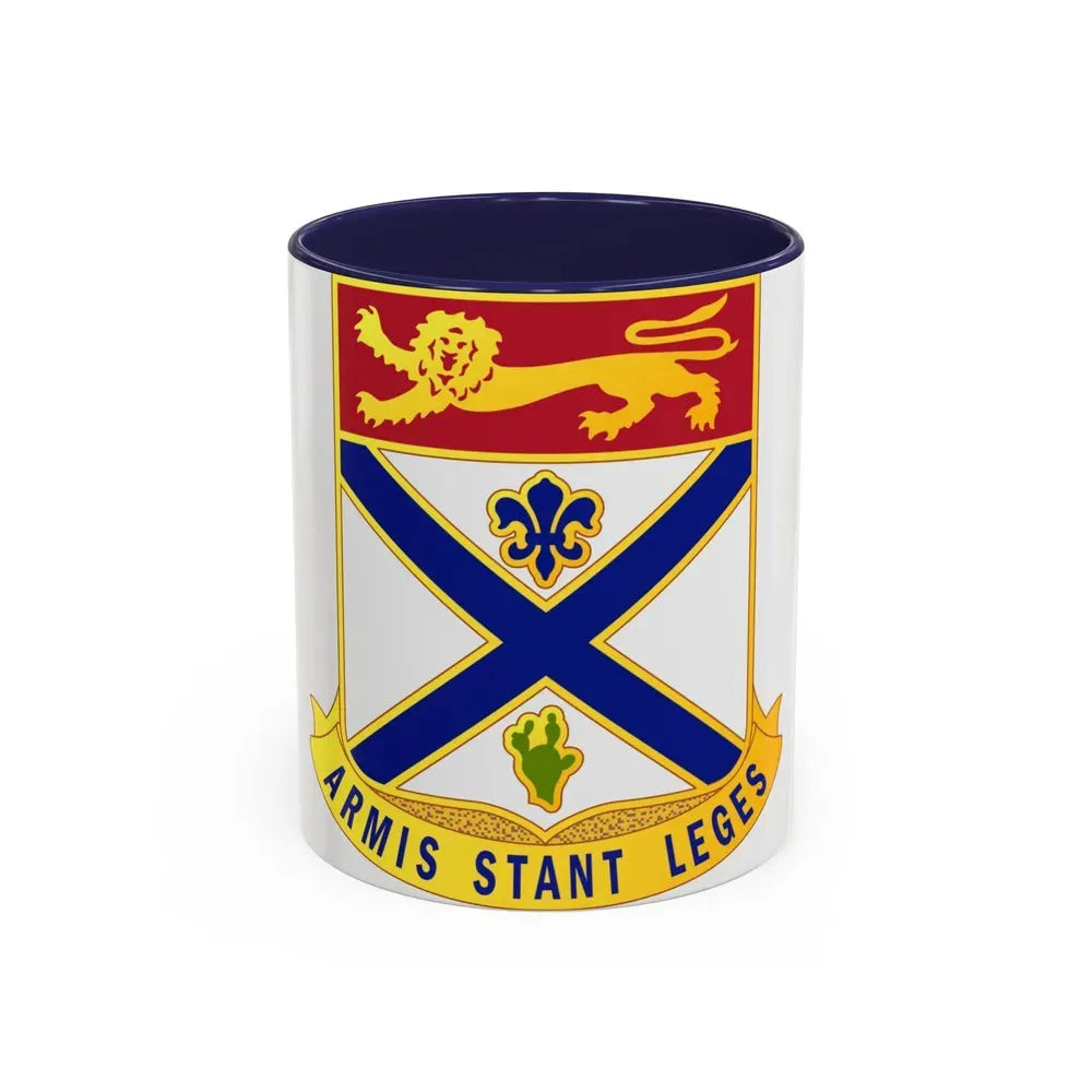 169th Infantry Regiment (U.S. Army) Accent Coffee Mug 11oz Navy - Go Mug Yourself