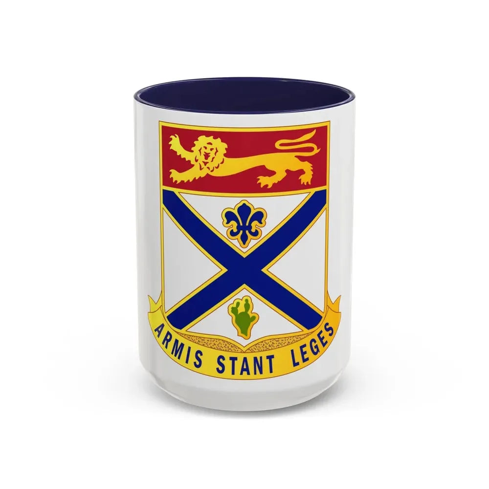 169th Infantry Regiment (U.S. Army) Accent Coffee Mug 15oz Navy - Go Mug Yourself