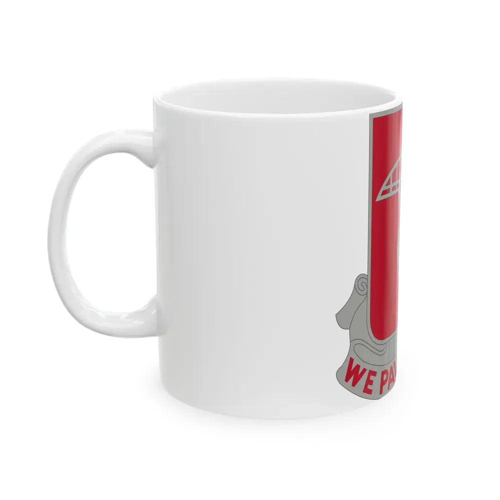17 Engineer Battalion (U.S. Army) White Coffee Mug - Go Mug Yourself