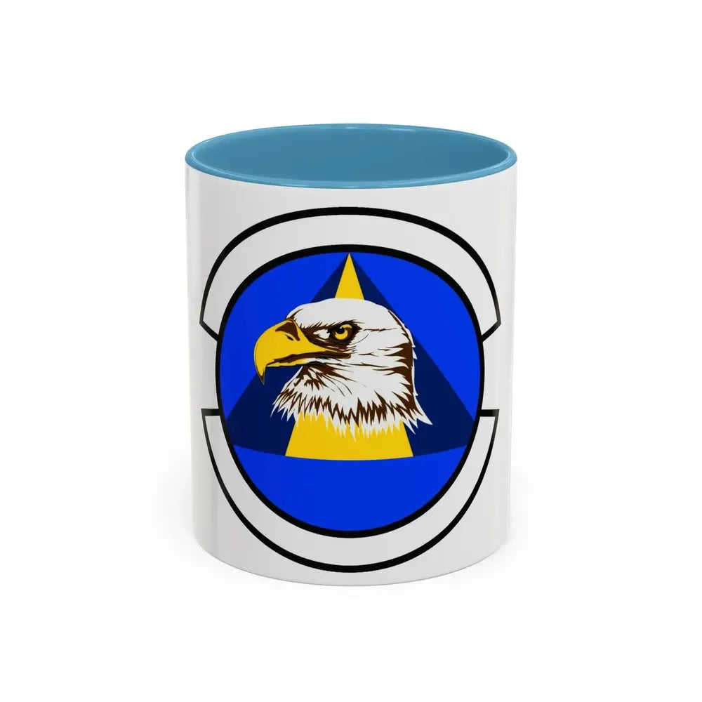 17 Force Support Squadron AETC (U.S. Air Force) Accent Coffee Mug 11oz Light Blue - Go Mug Yourself