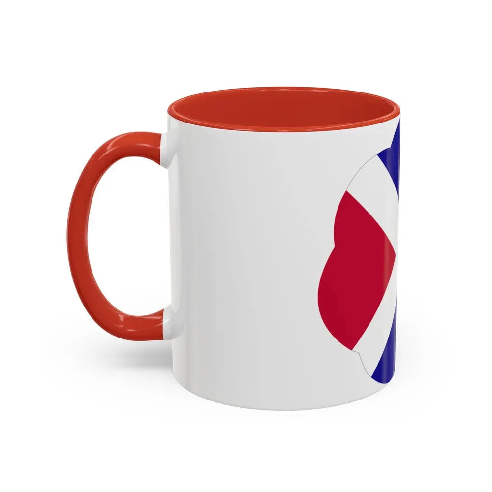 17 Infantry Division (U.S. Army) Accent Coffee Mug - Go Mug Yourself