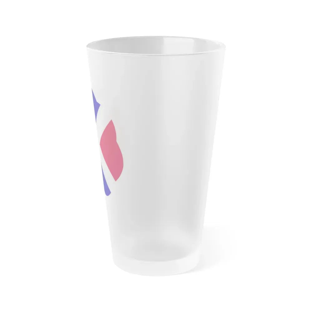 17 Infantry Division (U.S. Army) Frosted Pint Glass 16oz - Go Mug Yourself