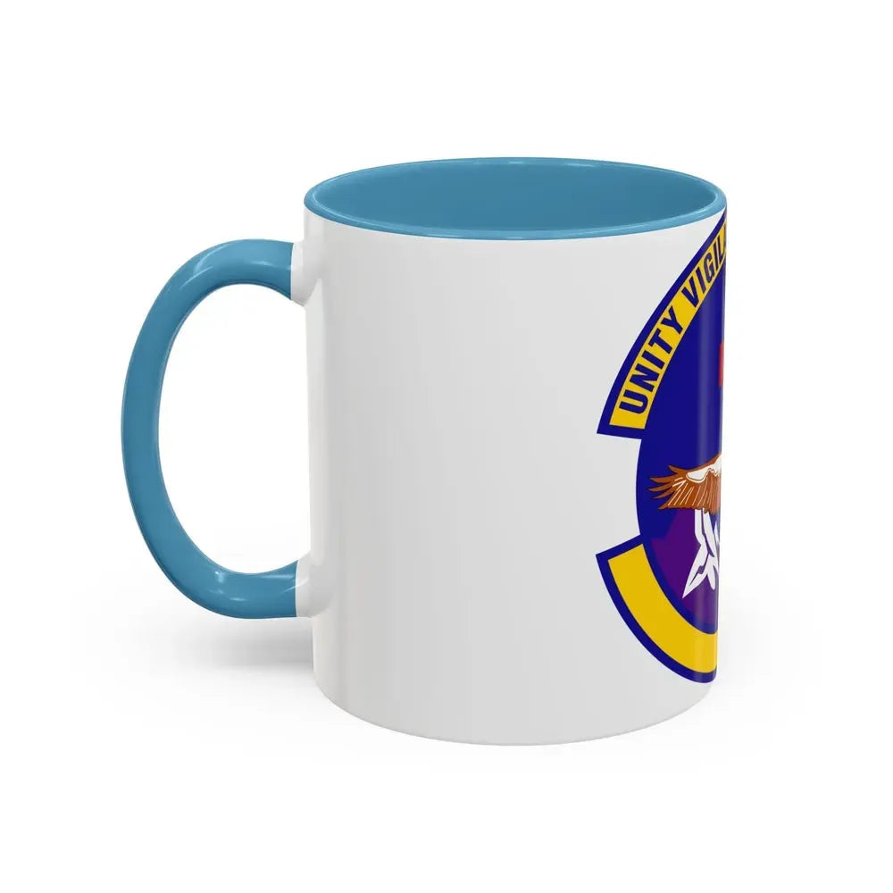 17 Operational Medical Readiness Squadron AETC (U.S. Air Force) Accent Coffee Mug - Go Mug Yourself