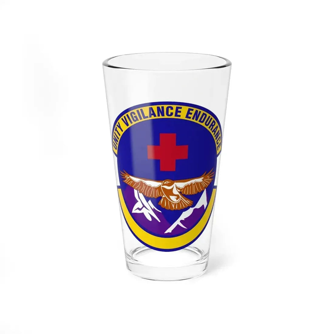 17 Operational Medical Readiness Squadron AETC (U.S. Air Force) Pint Glass 16oz 16oz - Go Mug Yourself