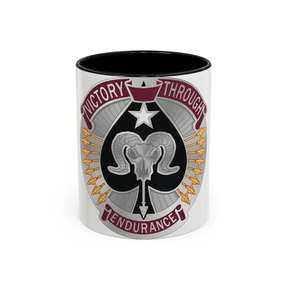 17 Sustainment Brigade 2 (U.S. Army) Accent Coffee Mug 11oz Black - Go Mug Yourself
