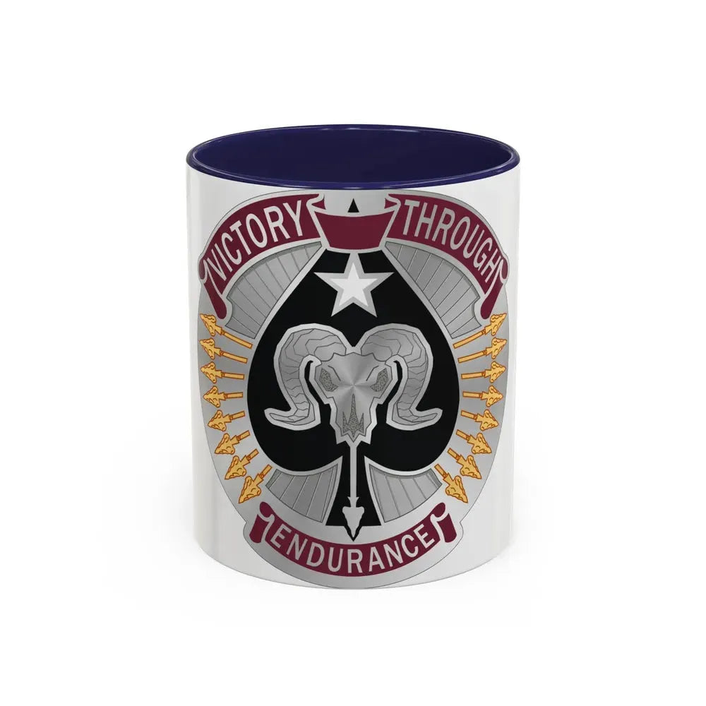 17 Sustainment Brigade 2 (U.S. Army) Accent Coffee Mug 11oz Navy - Go Mug Yourself