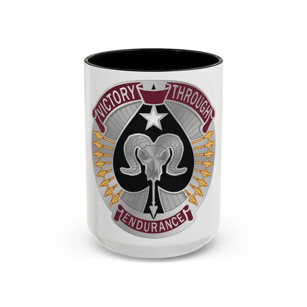 17 Sustainment Brigade 2 (U.S. Army) Accent Coffee Mug 15oz Black - Go Mug Yourself