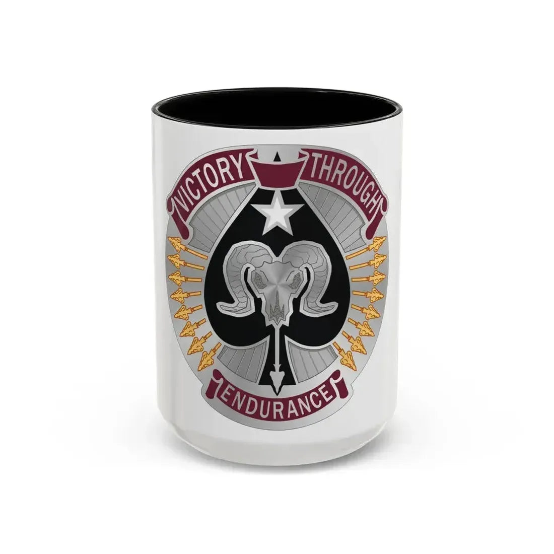 17 Sustainment Brigade 2 (U.S. Army) Accent Coffee Mug 15oz Black - Go Mug Yourself