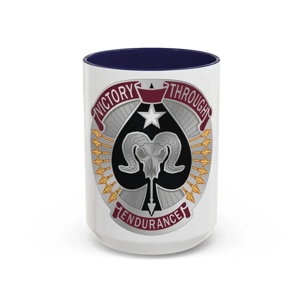 17 Sustainment Brigade 2 (U.S. Army) Accent Coffee Mug 15oz Navy - Go Mug Yourself