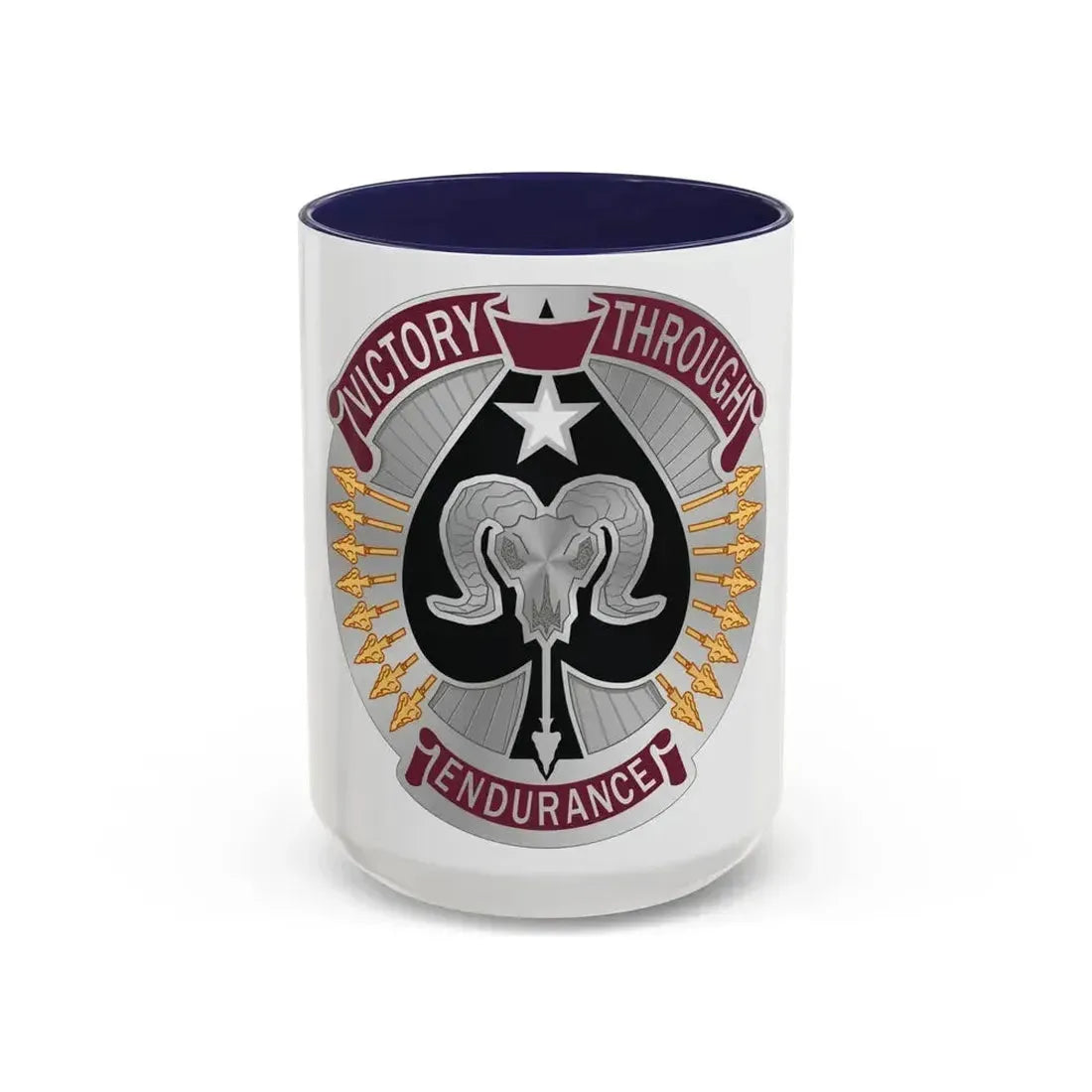 17 Sustainment Brigade 2 (U.S. Army) Accent Coffee Mug 15oz Navy - Go Mug Yourself