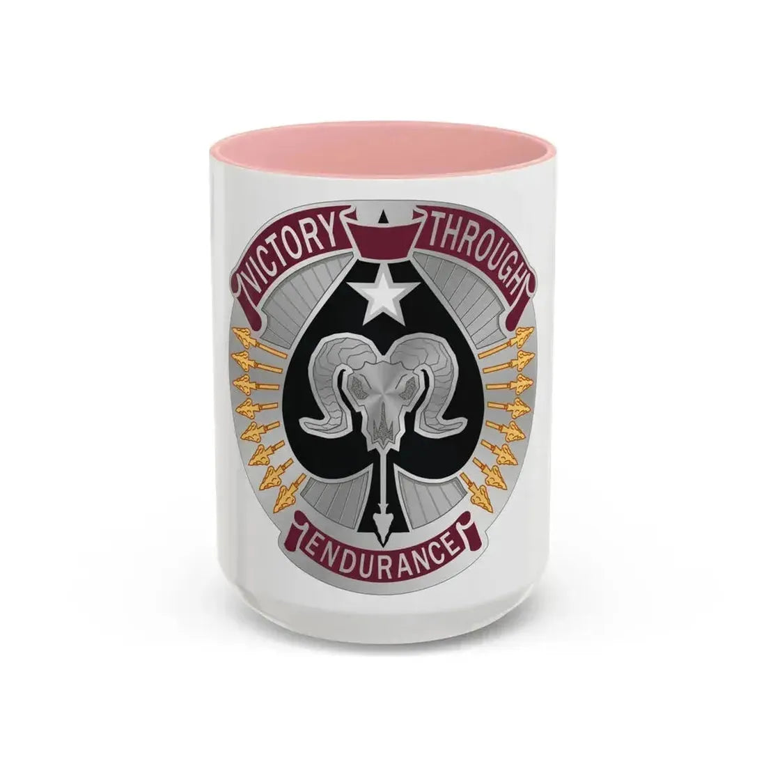 17 Sustainment Brigade 2 (U.S. Army) Accent Coffee Mug 15oz Pink - Go Mug Yourself