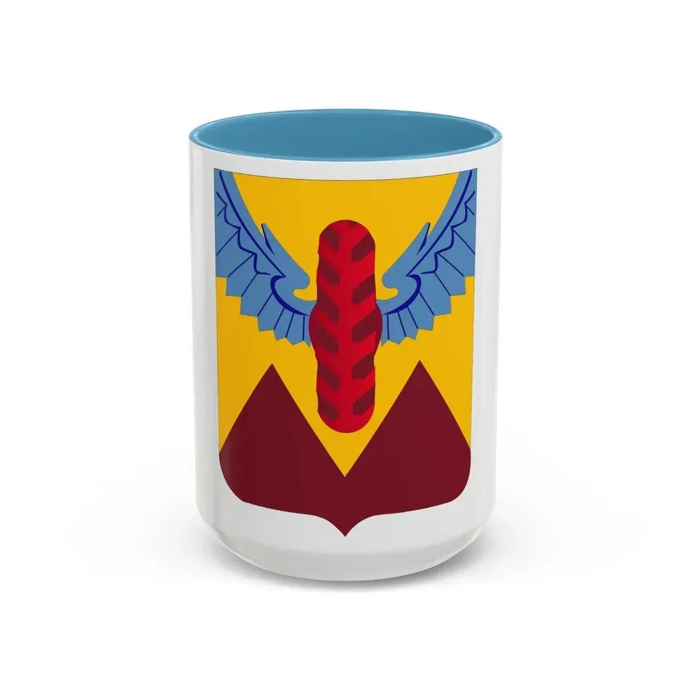 17 Transportation Battalion 2 (U.S. Army) Accent Coffee Mug 15oz Light Blue - Go Mug Yourself
