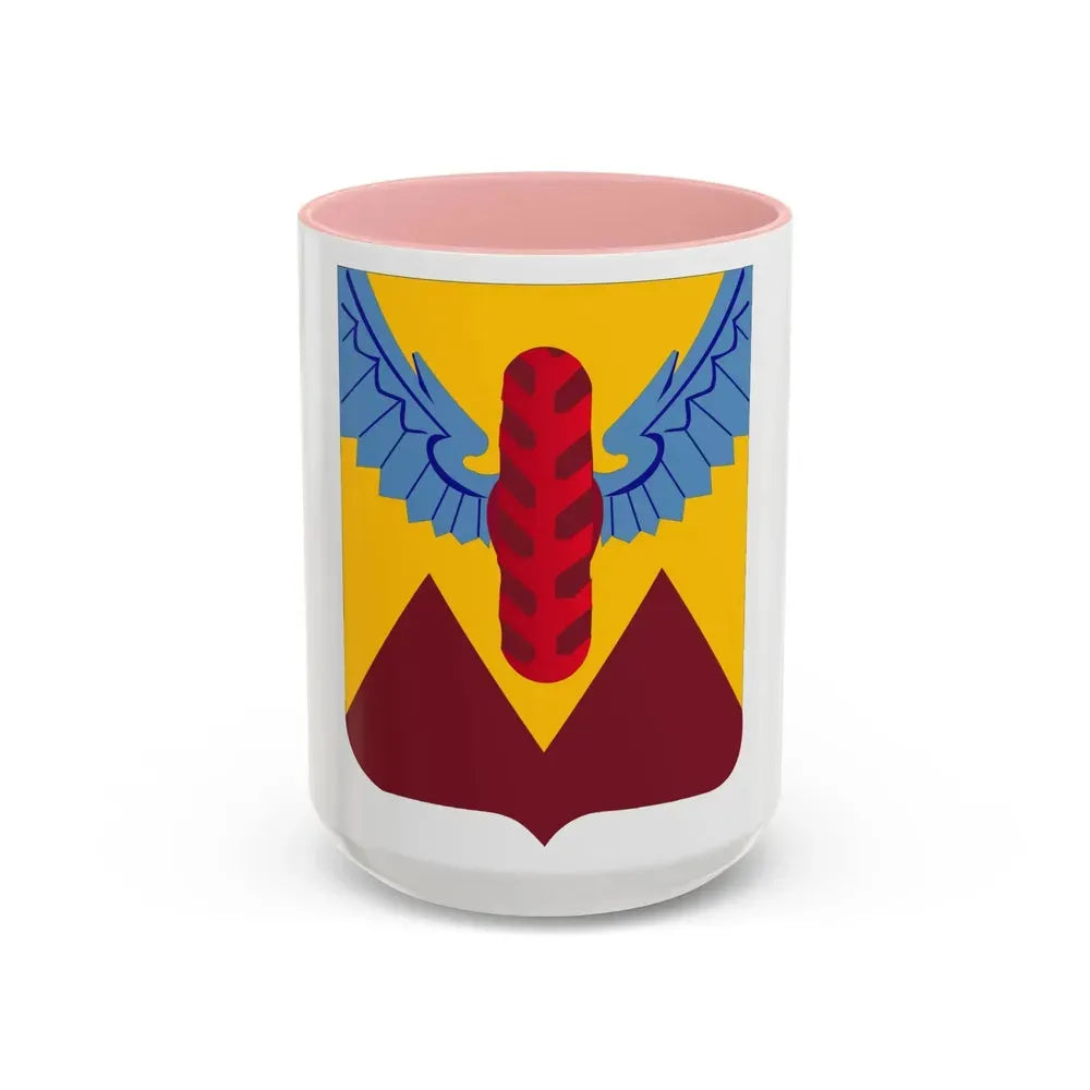 17 Transportation Battalion 2 (U.S. Army) Accent Coffee Mug 15oz Pink - Go Mug Yourself