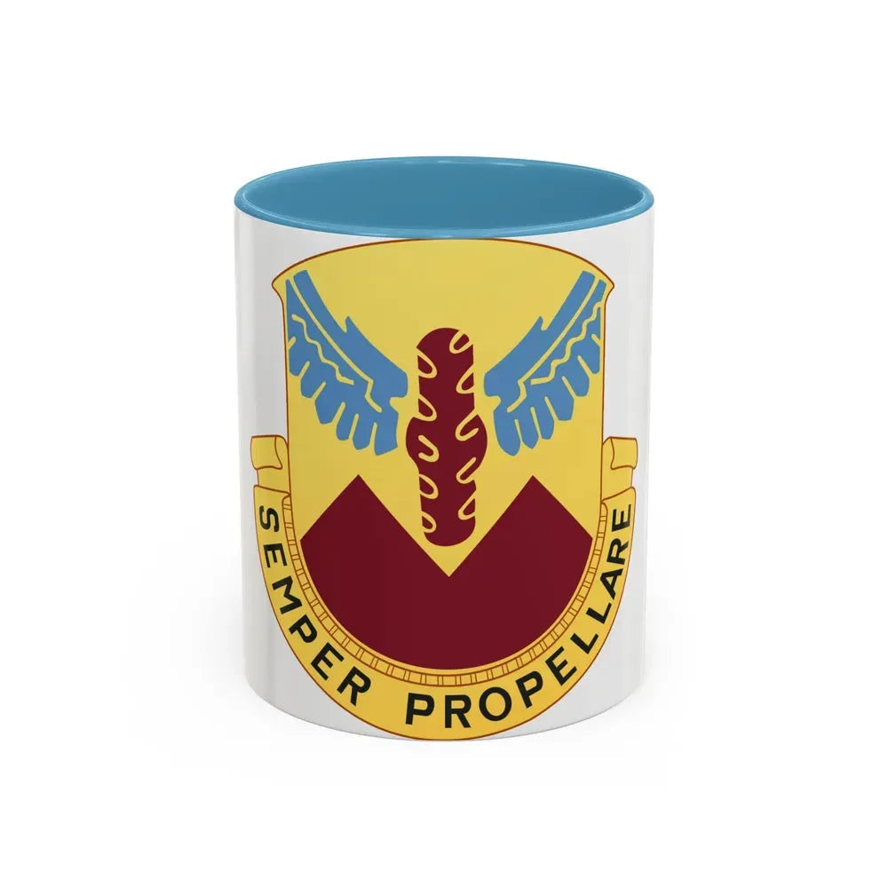 17 Transportation Battalion (U.S. Army) Accent Coffee Mug 11oz Light Blue - Go Mug Yourself