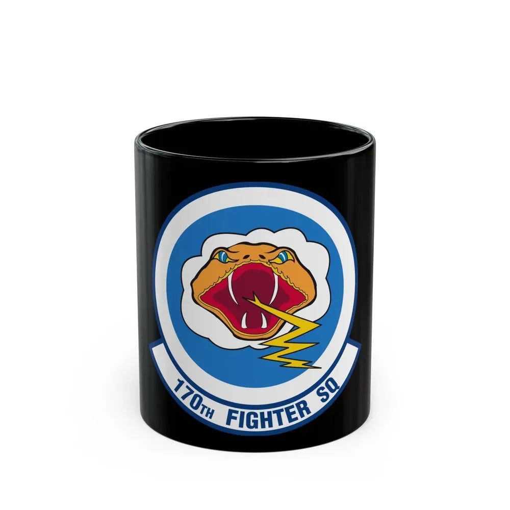 170 Fighter Squadron (U.S. Air Force) Black Coffee Mug 11oz - Go Mug Yourself