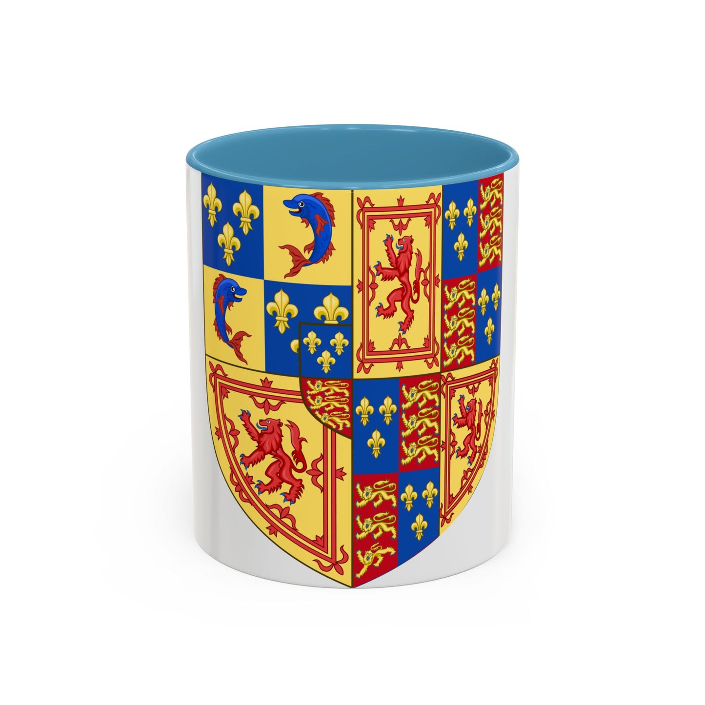 Royal Arms of the Kingdom of Scotland (1559) - Accent Coffee Mug