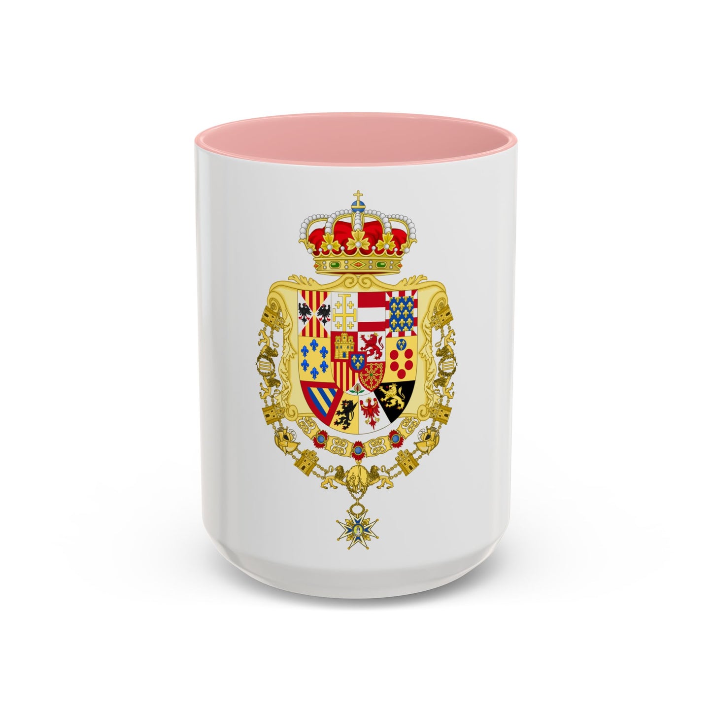 Greater Royal Coat of Arms of Spain (1931) - Accent Coffee Mug