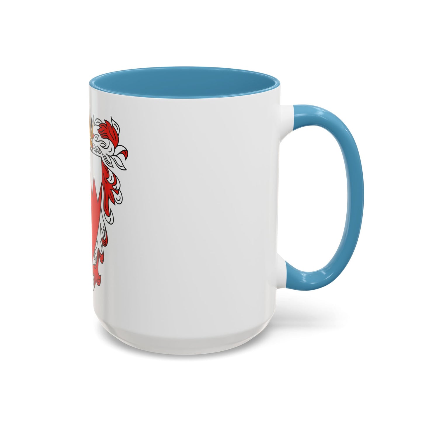 Coat of Arms of The Kingdom of Bahrain - Accent Coffee Mug