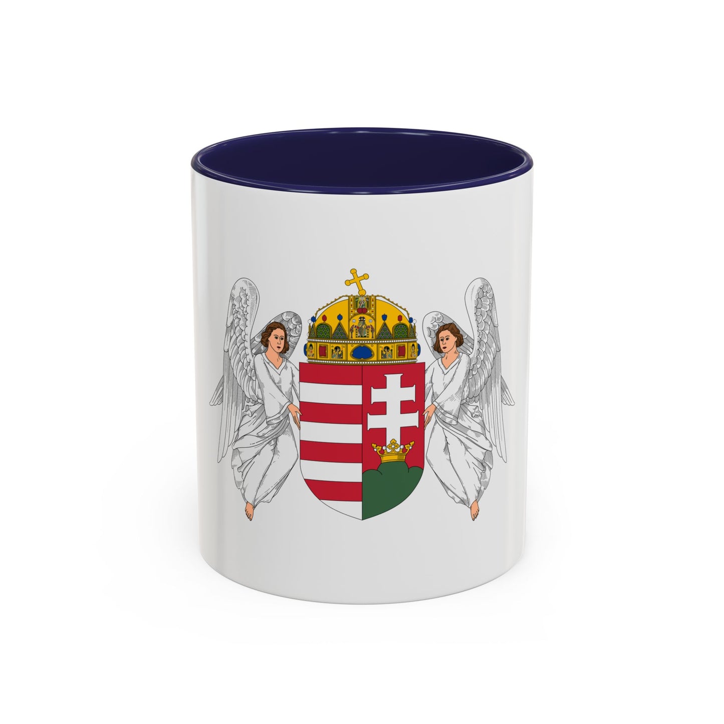 Coat of arms of Hungary (1915-1918, 1919-1946) - Accent Coffee Mug