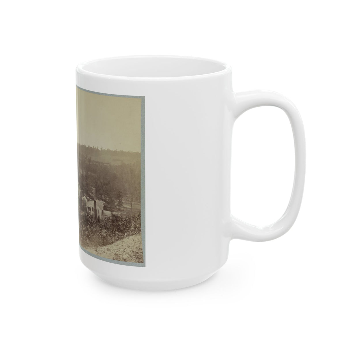 Allatoona Pass, Ga. Looking South (U.S. Civil War) White Coffee Mug
