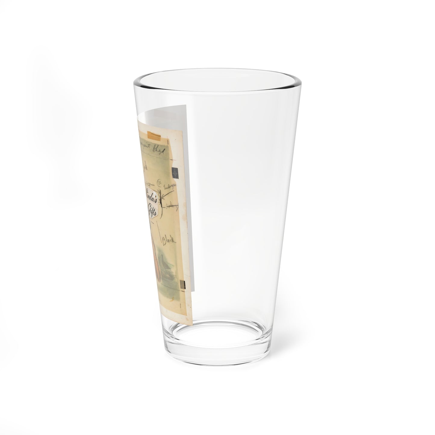 Linda's Gifts by Rachel Cosgrove (Avalon, 1966) - Pint Glass 16oz
