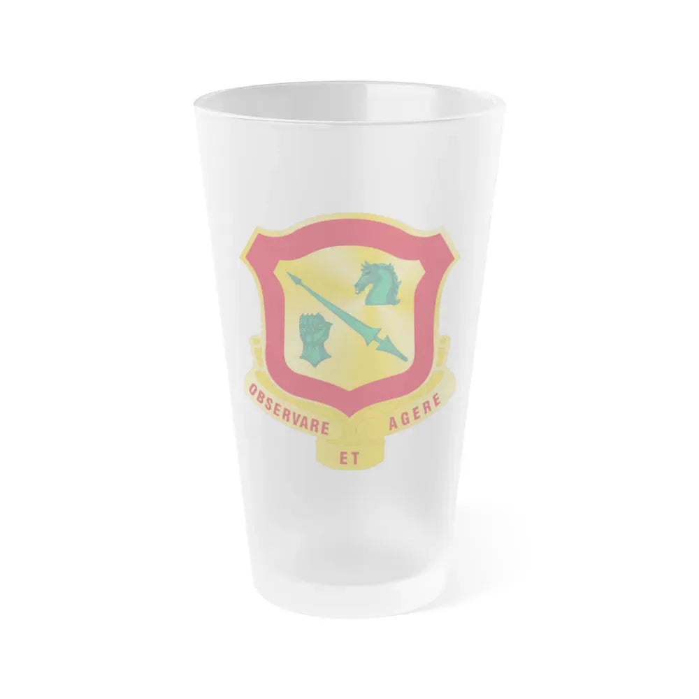 170th Antiaircraft Artillery Battalion (U.S. Army) Frosted Pint Glass 16oz Default Title - Go Mug Yourself
