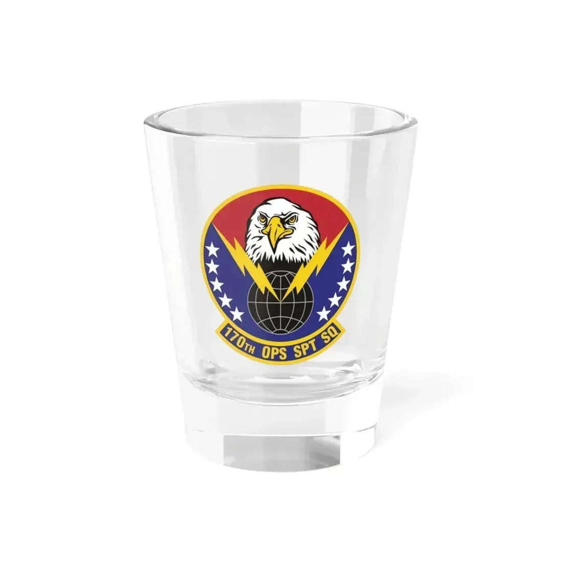 170th Operations Support Squadron (U.S. Air Force) Shot Glass 1.5oz 1.5oz - Go Mug Yourself