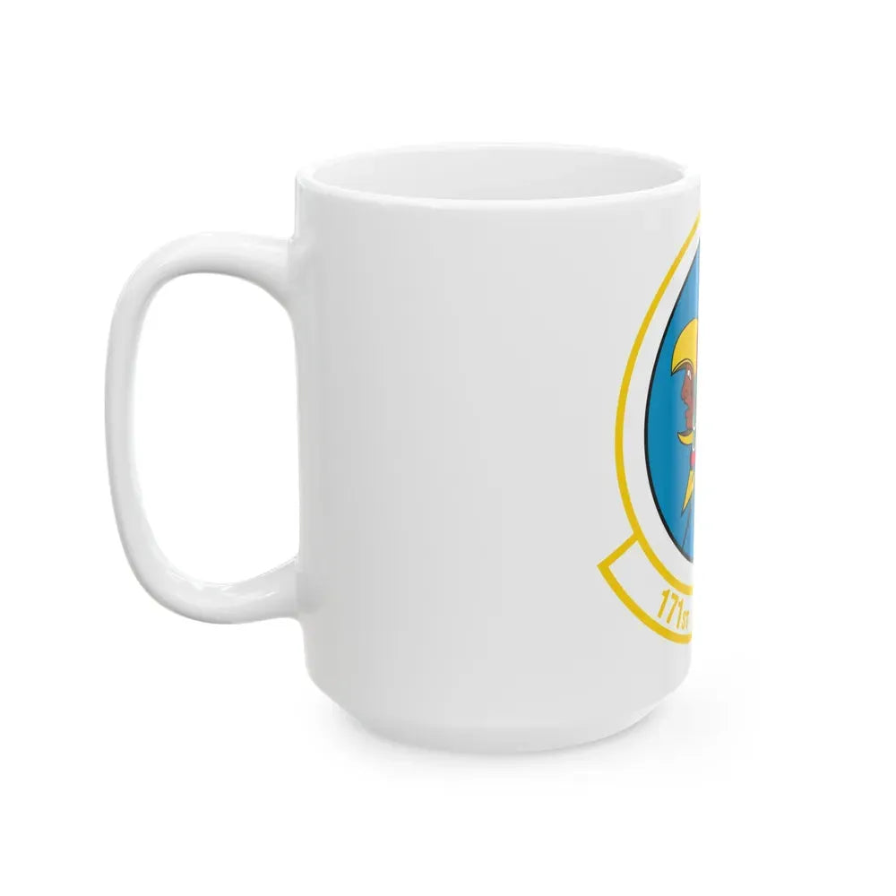 171 Airlift Squadron (U.S. Air Force) White Coffee Mug - Go Mug Yourself
