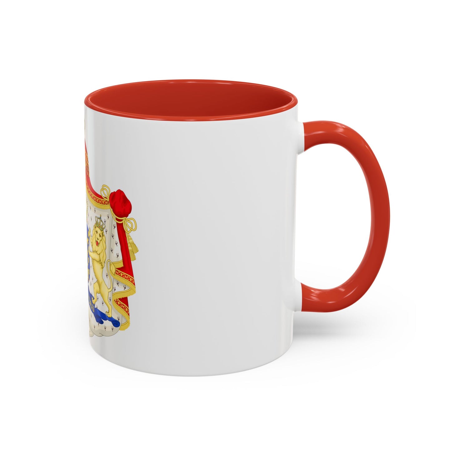 Royal coat of arms of the Netherlands (1815-1907) - Accent Coffee Mug