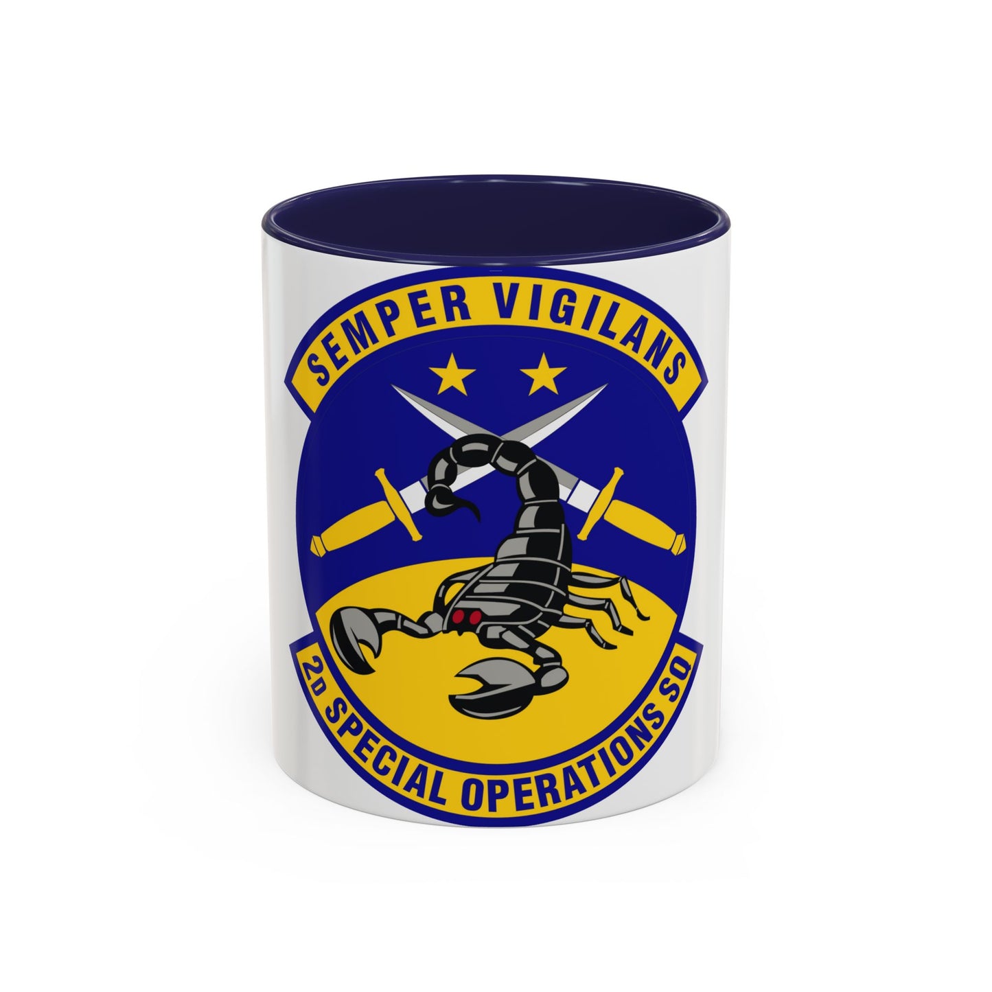 2d Special Operations Squadron (U.S. Air Force) Accent Coffee Mug