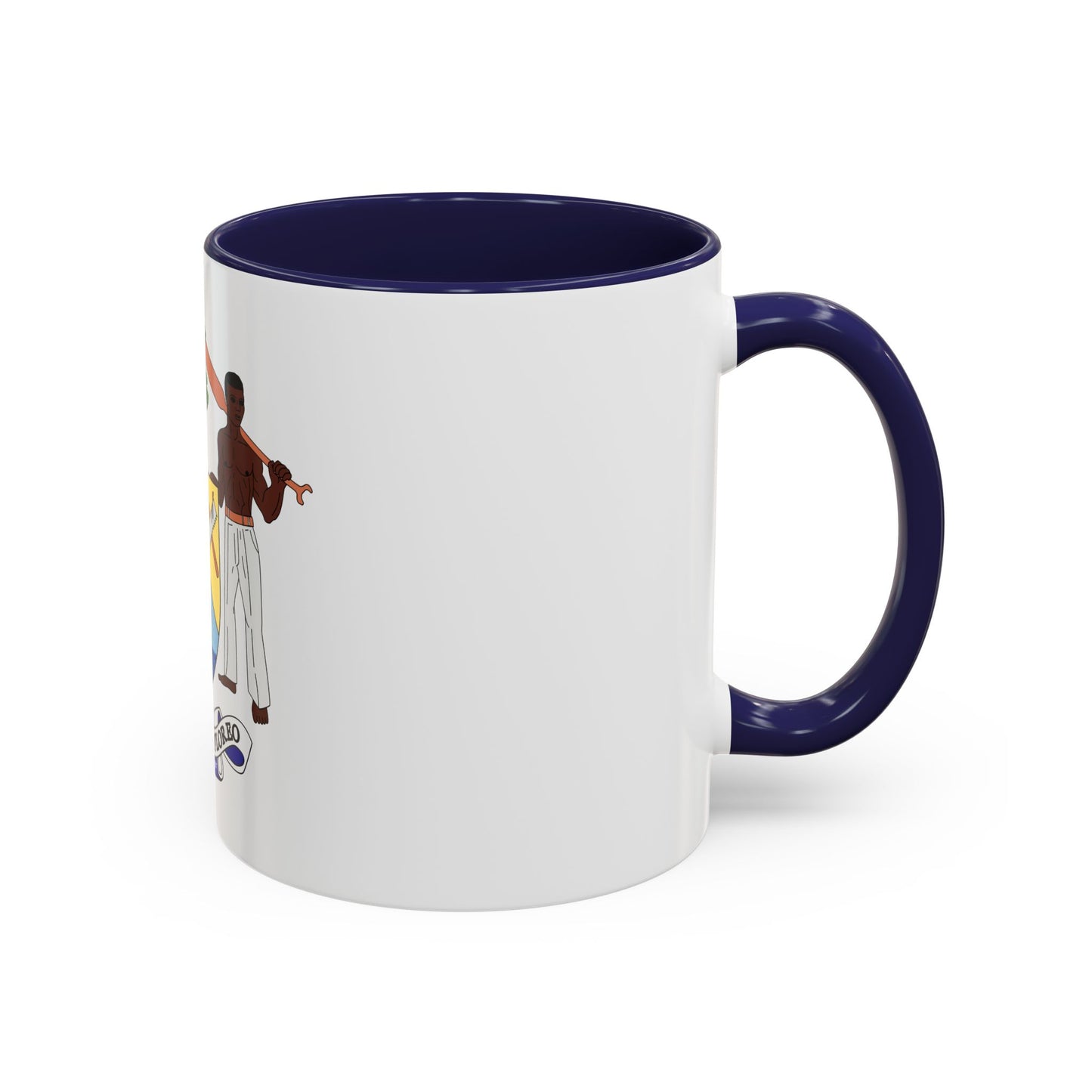 Coat of arms of British Honduras-Belize (1967-1981) - Accent Coffee Mug