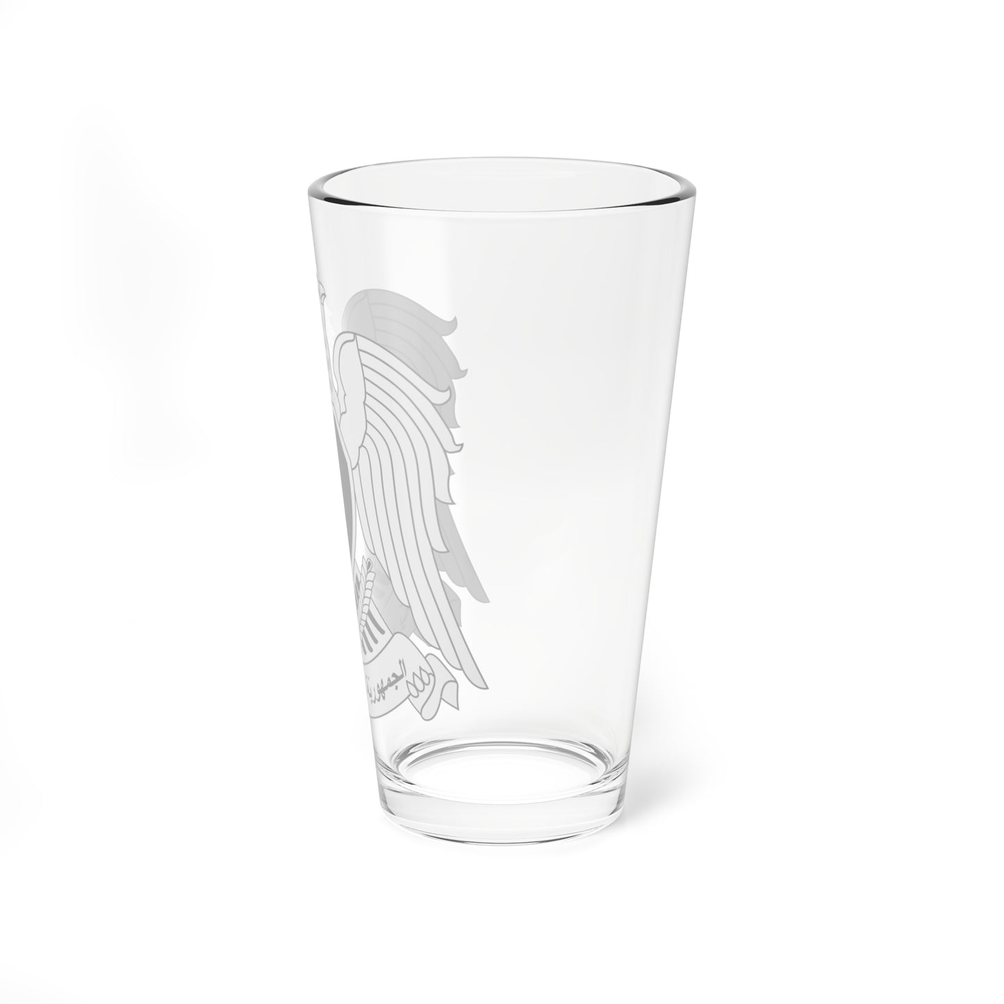 Seal of the President of Syria 1980-2024 (Syria) (Coat of Arms) Pint Glass 16oz