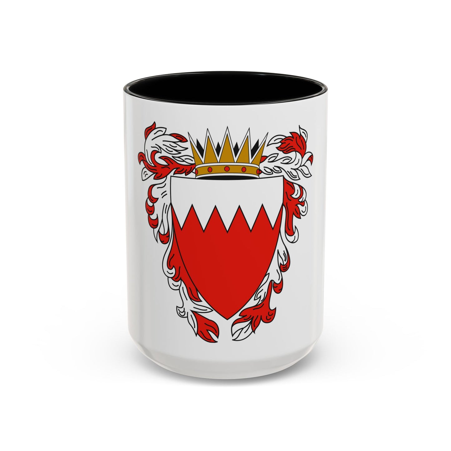 Coat of Arms of The Kingdom of Bahrain - Accent Coffee Mug