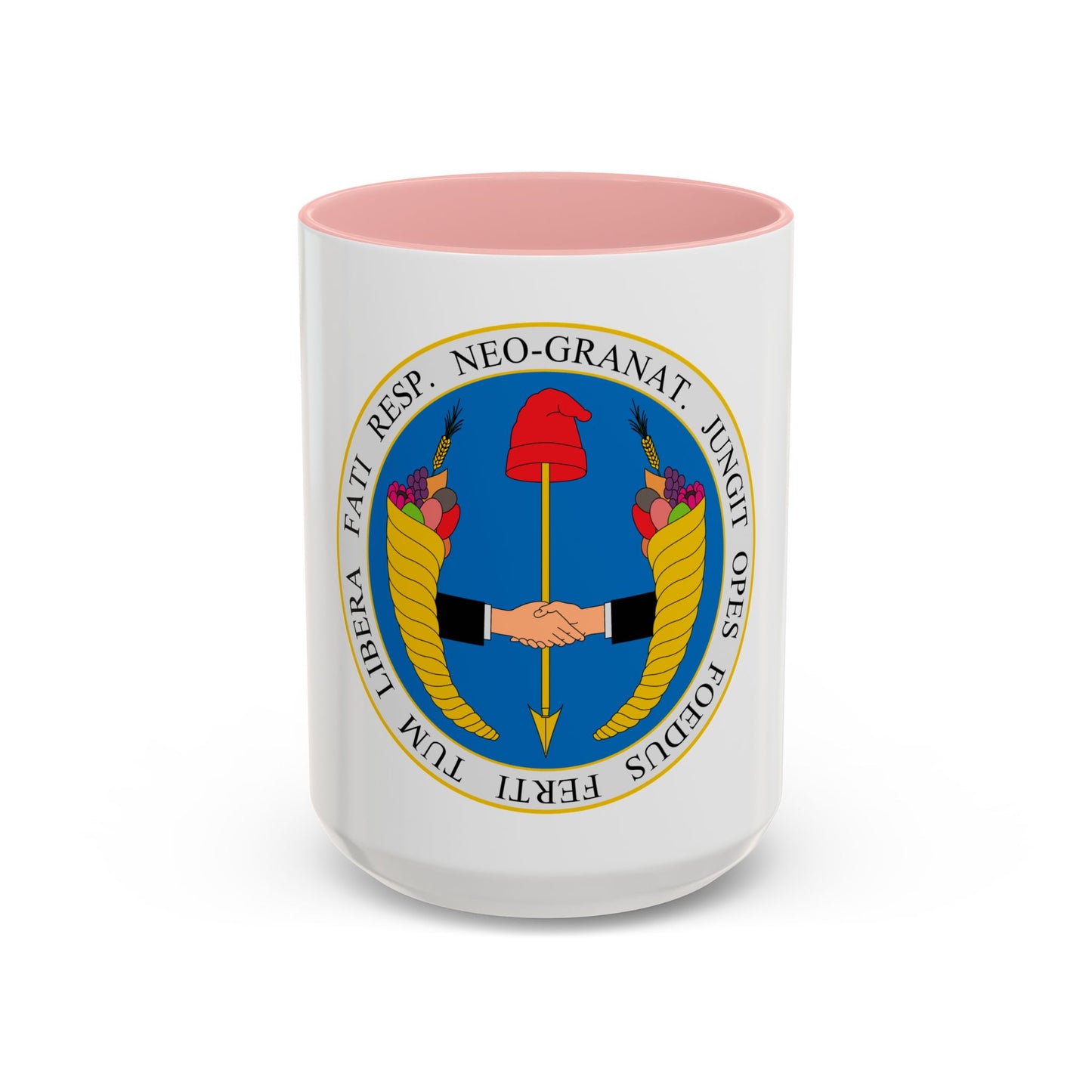 Coat of arms of United Provinces of New Granada - Accent Coffee Mug