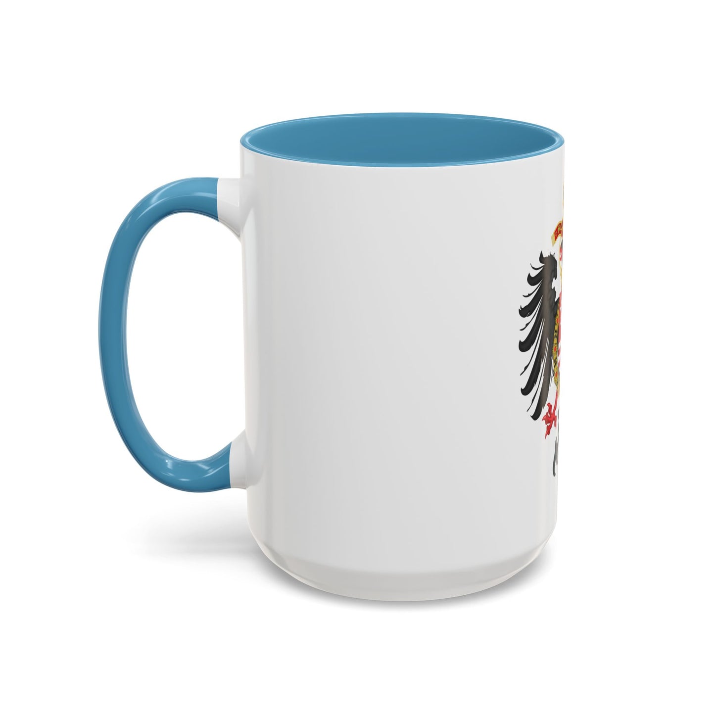 Greater Coat of Arms of Ferdinand I, Holy Roman Emperor - Accent Coffee Mug