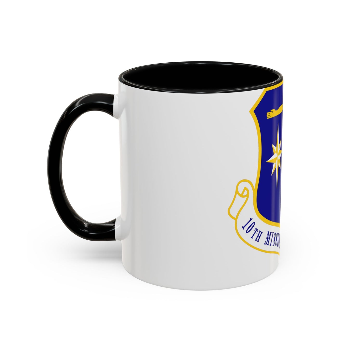 10th Mission Support Group (U.S. Air Force) Accent Coffee Mug