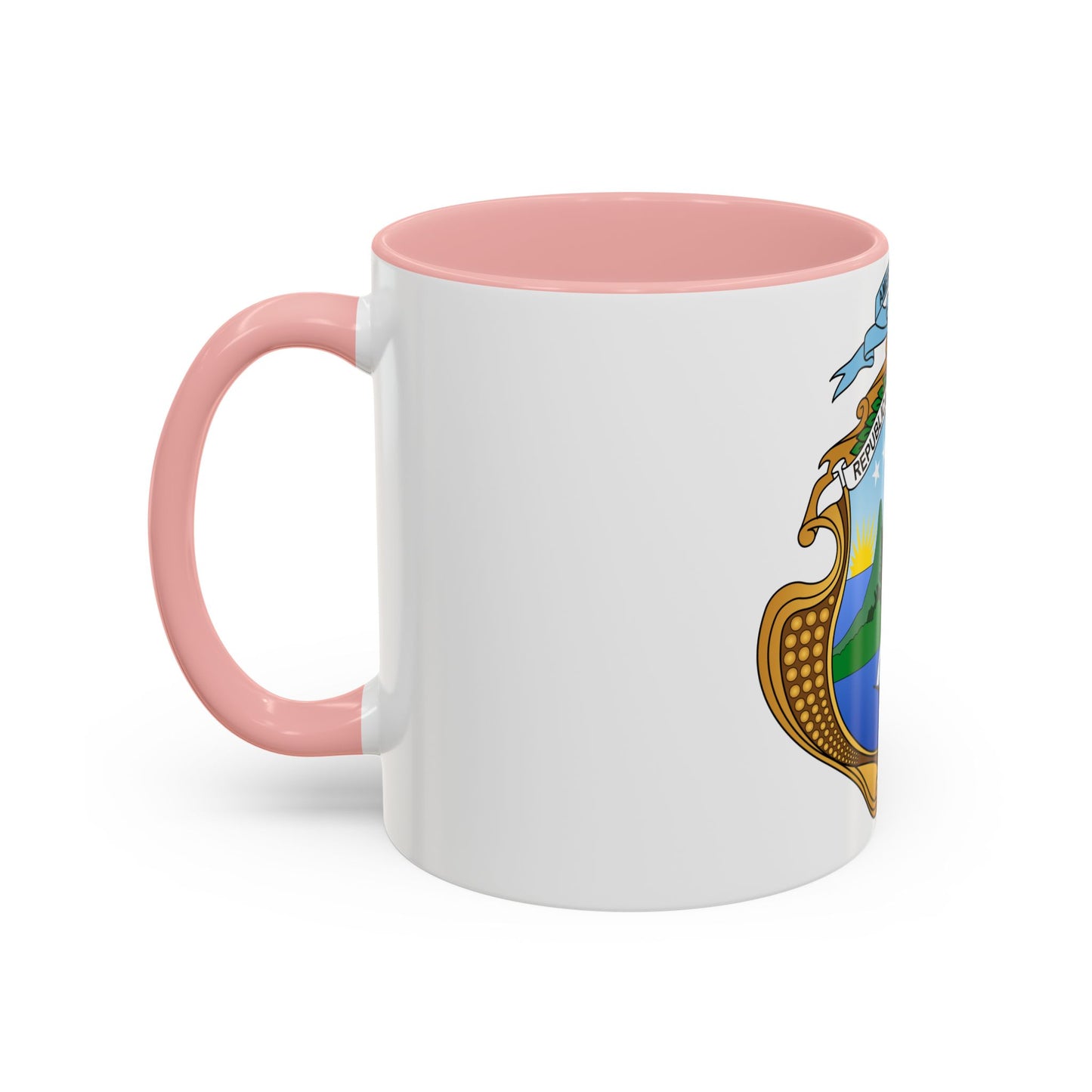 Coat of arms of Costa Rica (1906-1964) - Accent Coffee Mug
