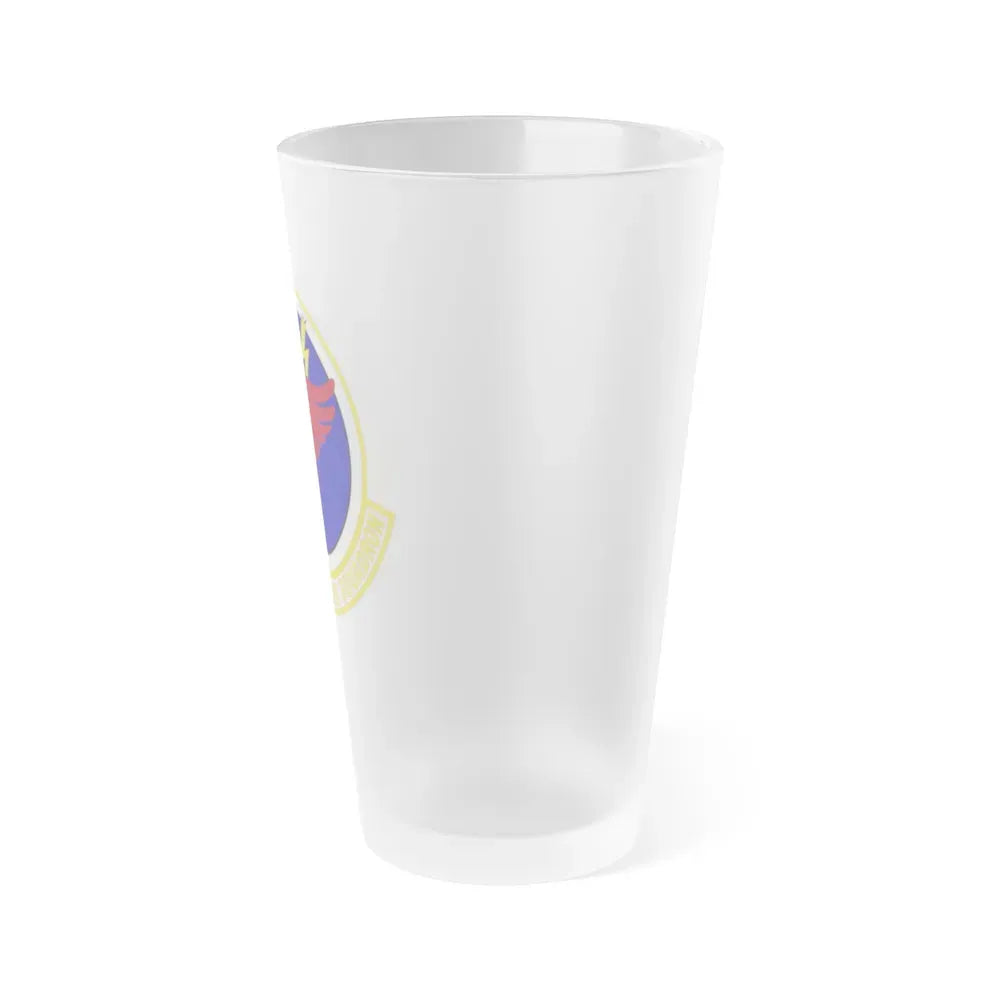 171st Air Refueling Squadron (U.S. Air Force) Frosted Pint Glass 16oz - Go Mug Yourself
