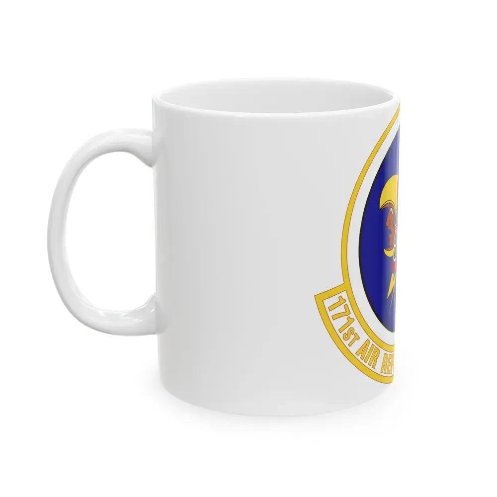 171st Air Refueling Squadron (U.S. Air Force) White Coffee Mug - Go Mug Yourself
