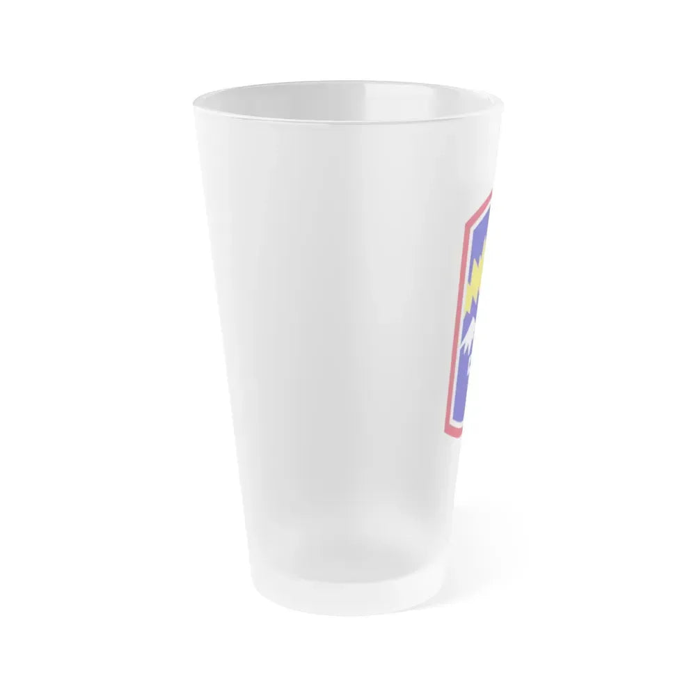 171ST INFANTRY BRIGADE (U.S. Army) Frosted Pint Glass 16oz - Go Mug Yourself